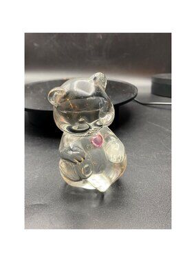 Fenton Birthday Bear October Gemstone
